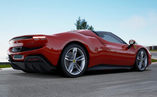 Ferrari 296 GTS - Red