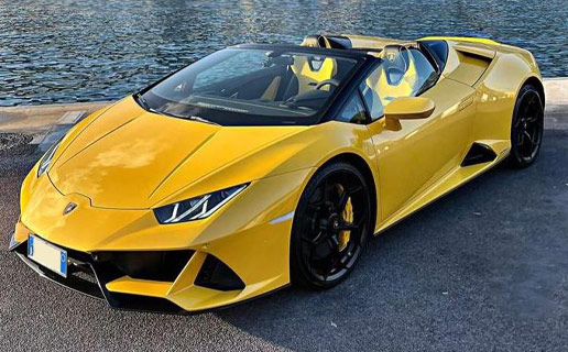 Lamborghini Huracan Evo Spyder - Yellow