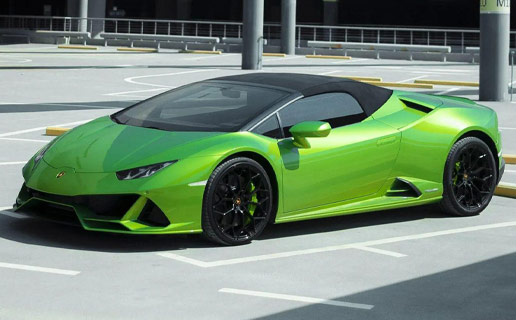 Lamborghini Huracan Evo Spyder - Green